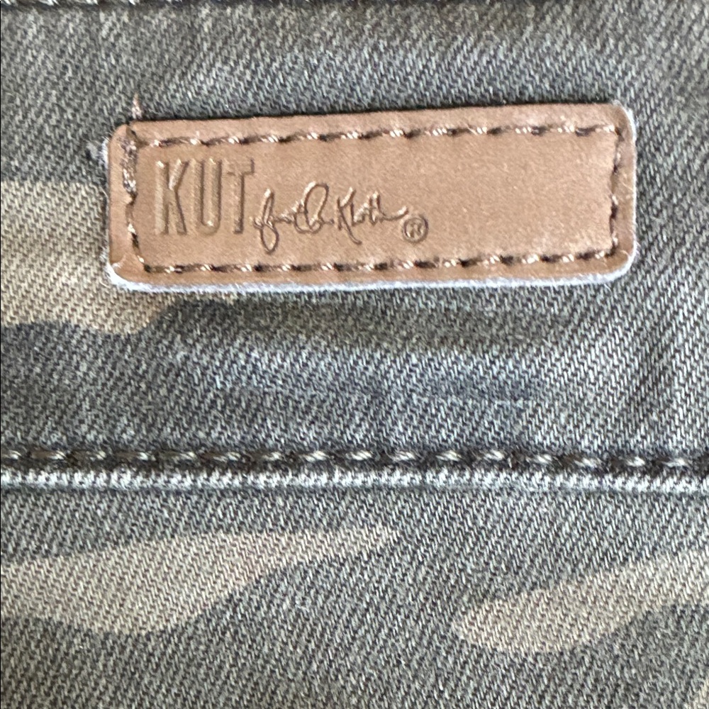 Kut from the Kloth Camouflage Ankle Skinny Jeans - Picture 9 of 9